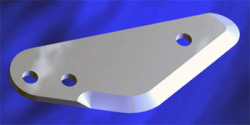 Non-standard shape custom blade